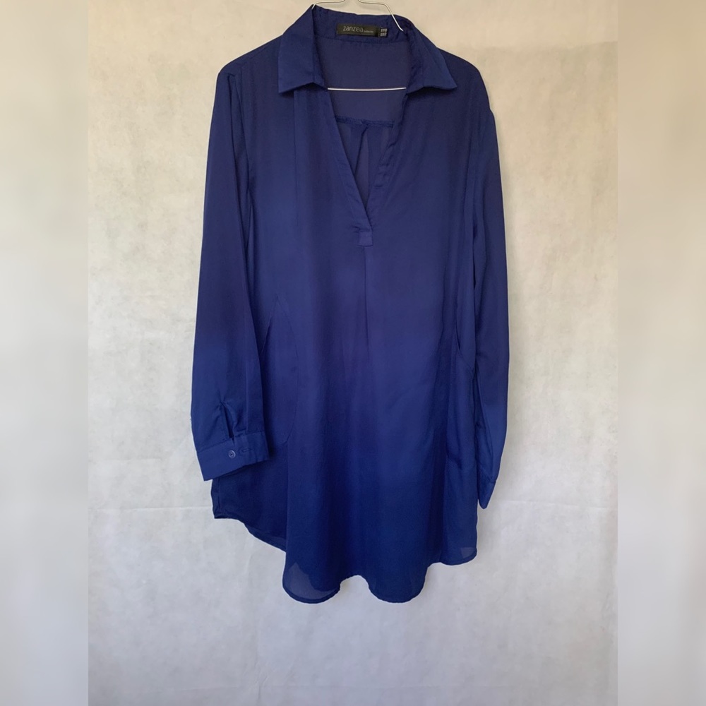 🚨Blue sheer dress🚨